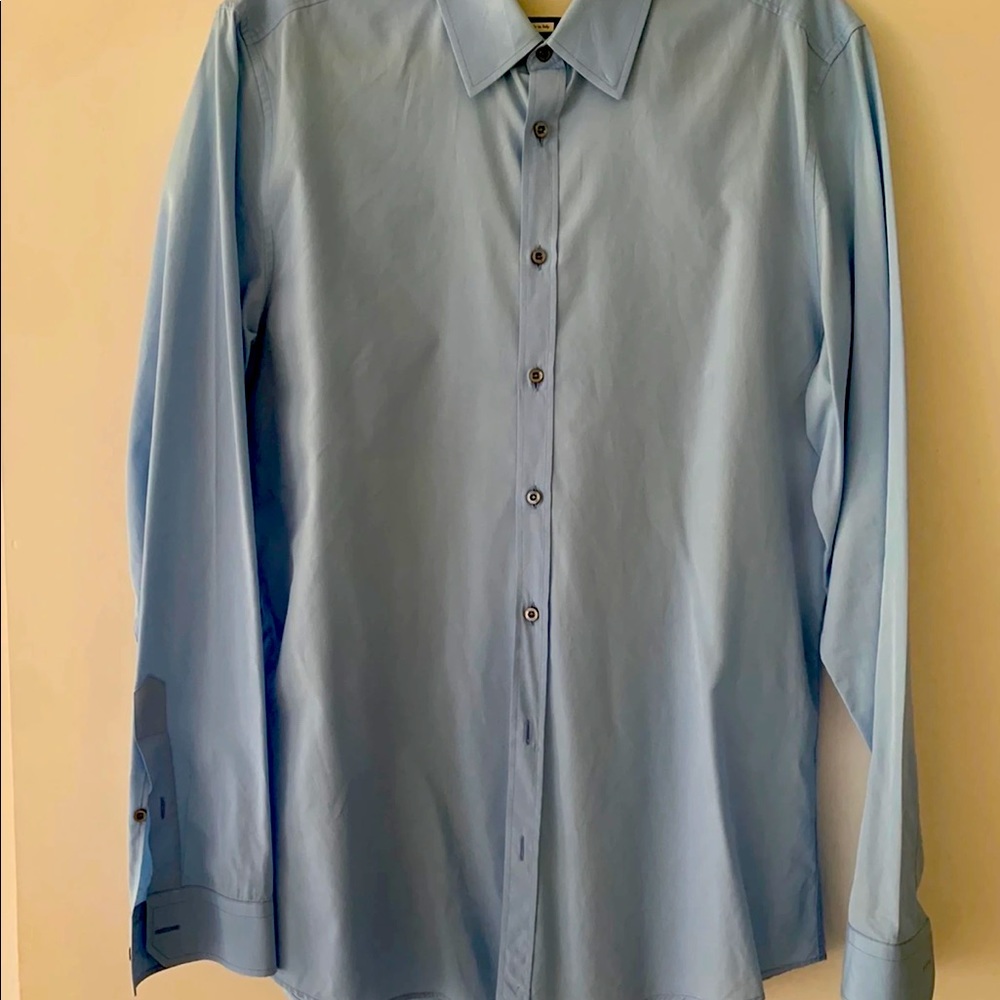 Light Blue Gucci Shirt Size 41EU/16US